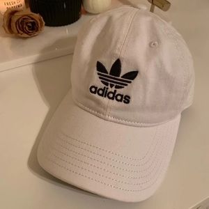 White Adidas Baseball Cap